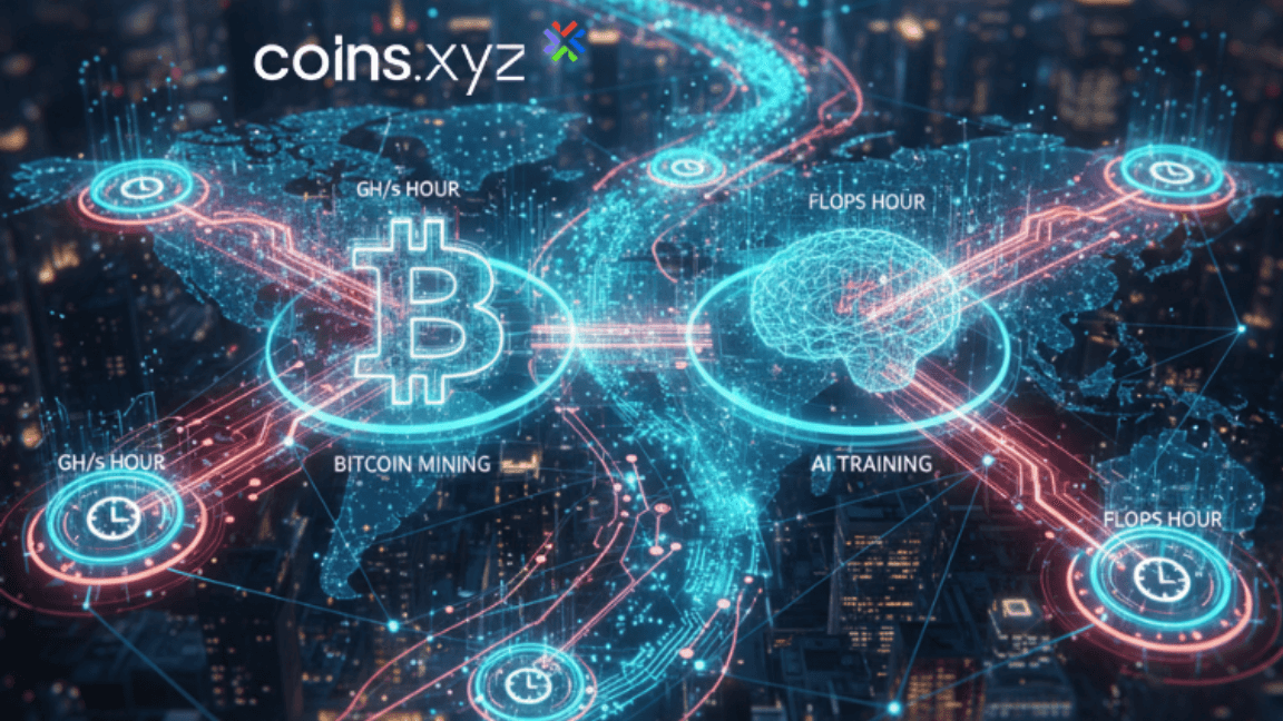 AI e Bitcoin: a fusão entre mineração e inteligência que está redesenhando o mapa do poder computacional